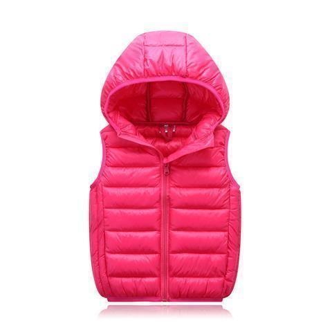 Children's Down Cotton Hooded Thermal Vest Children's Down Cotton Hooded Thermal Ve | Ectron Online