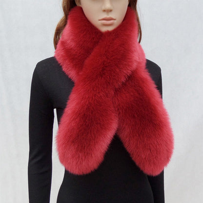 Faux Fur Rabbit Fox Collar Shawl Faux Fur Rabbit Fox Collar Shawl | Ectron Online