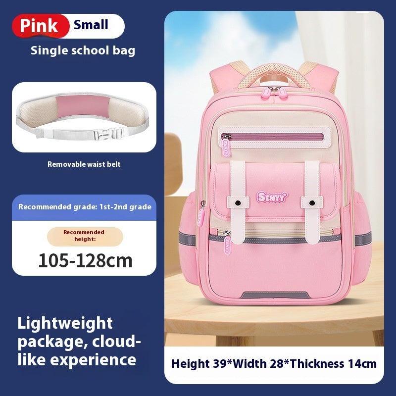 Unisex Cloud Schoolbag – Lightweight & Durable for Students Primary School Student Cloud Schoolbag M | Ectron Online