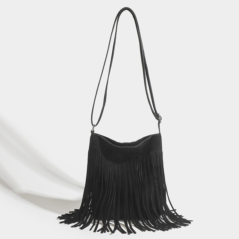 Artistic Tassel Simple Shoulder Bag - Popular & Stylish Artistic Tassel Simple And Popular Shoul | Ectron Online