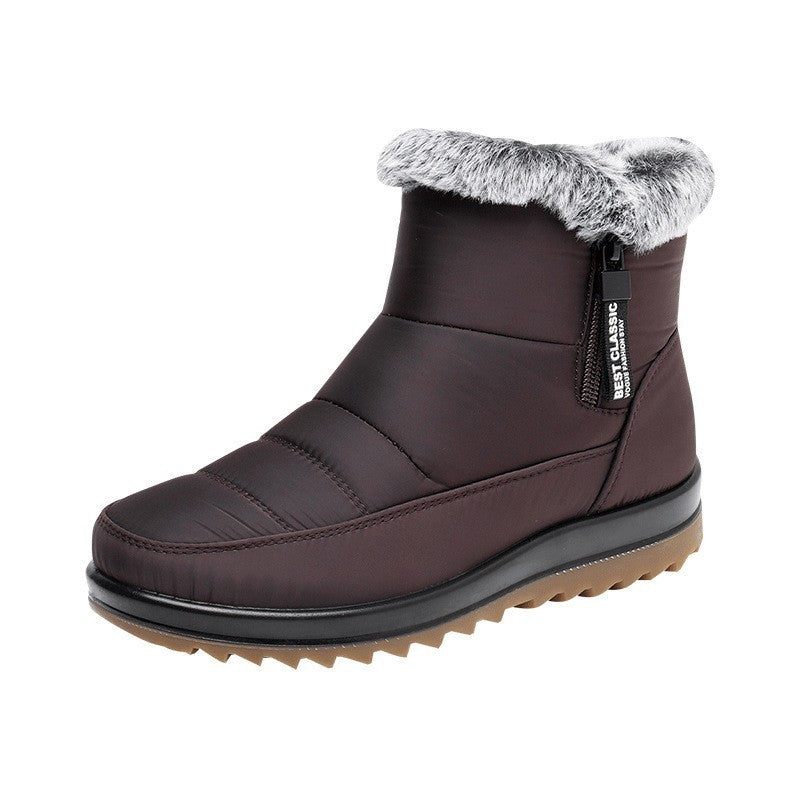 Winter Snow Boot With Side Zipper Winter Snow Boot With Side Zipper Fashio | Ectron Online