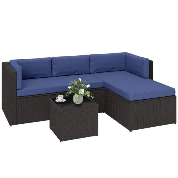 Outdoor Back-Yard Patio Furniture Set | Stylish Garden Seating