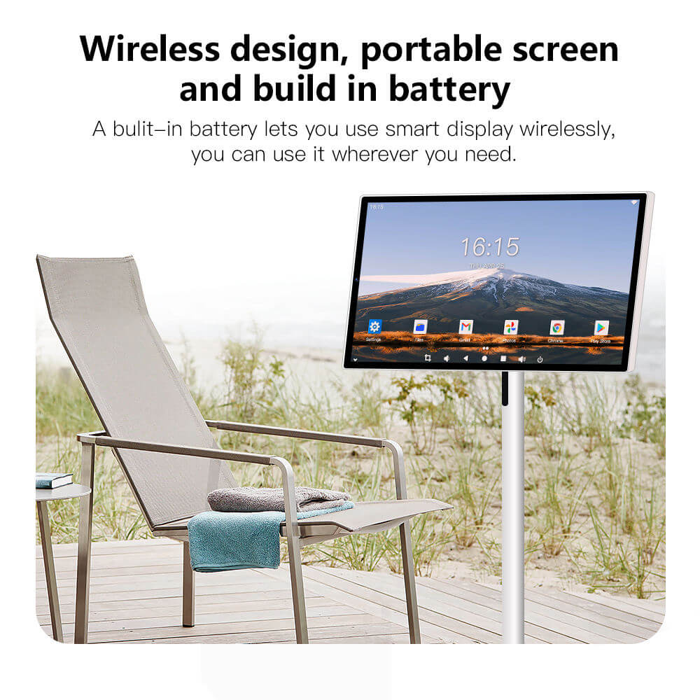 24" Smart Portable TV & Rollable Touch Screen Monitor 24 Inch Touch Screen 8-core CPU Android | Ectron Online