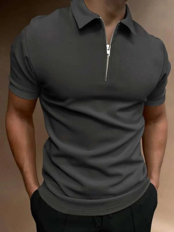 Men’s Digital Print Polo Shirt – New Casual Short Sleeve New Men's Casual Short Sleeve Digital Pr | Ectron Online