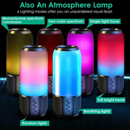 Wireless Portable Party Speaker - Loud Stereo with LED Lights Wireless Portable Speaker Loud Stereo Sp | Ectron Online