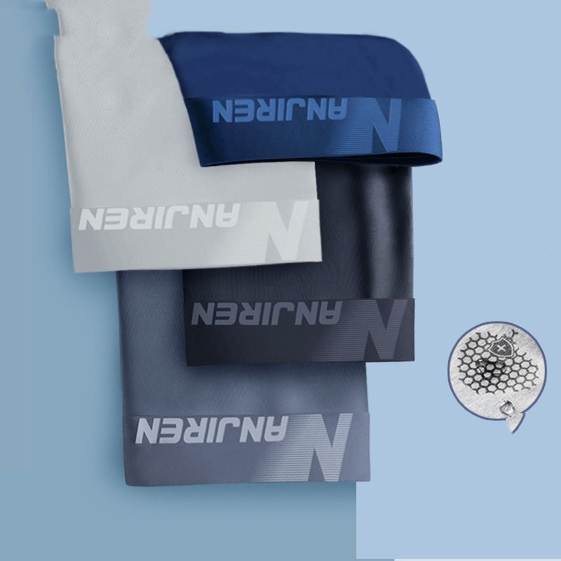 Summer Ice Silk Underwear Men's Graphene Crotch Breathable Underwear & Loungewear | Ectron Online
