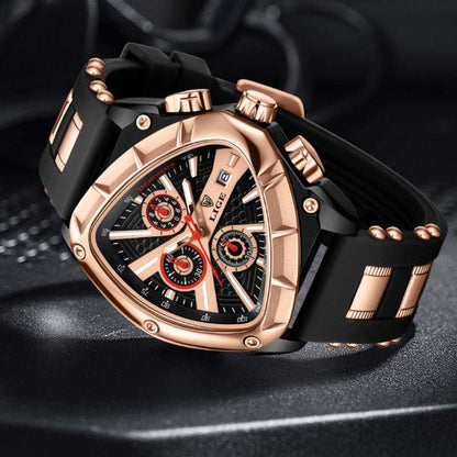 Men's Polygon Waterproof Watch Polygon Men's Multi-waterproof Luminous | Ectron Online