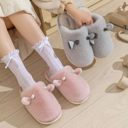 Autumn & Winter Warm Indoor Shoes – Non-Skid Floor Comfort New Autumn And Winter Interior Home No-s | Ectron Online