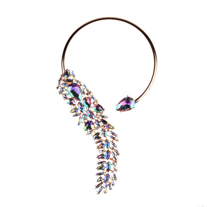 Luxury Full Diamond Flower Necklace