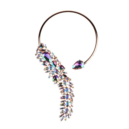 Luxury Full Diamond Flower Necklace