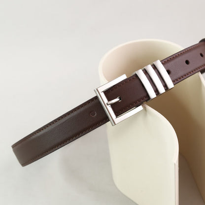 Women's First Layer Cowhide Leather Belt