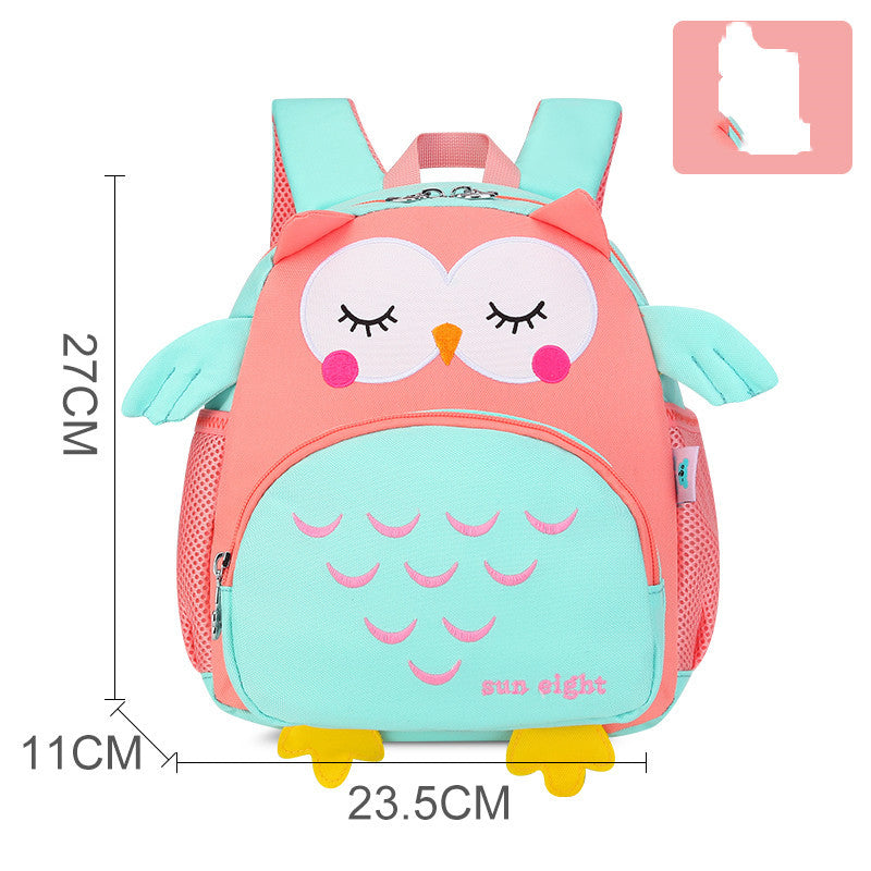 Lightweight Cartoon Backpack for Young Children – Comfortable & Playful Cute Cartoon Shoulders Baby Lightweight | Ectron Online
