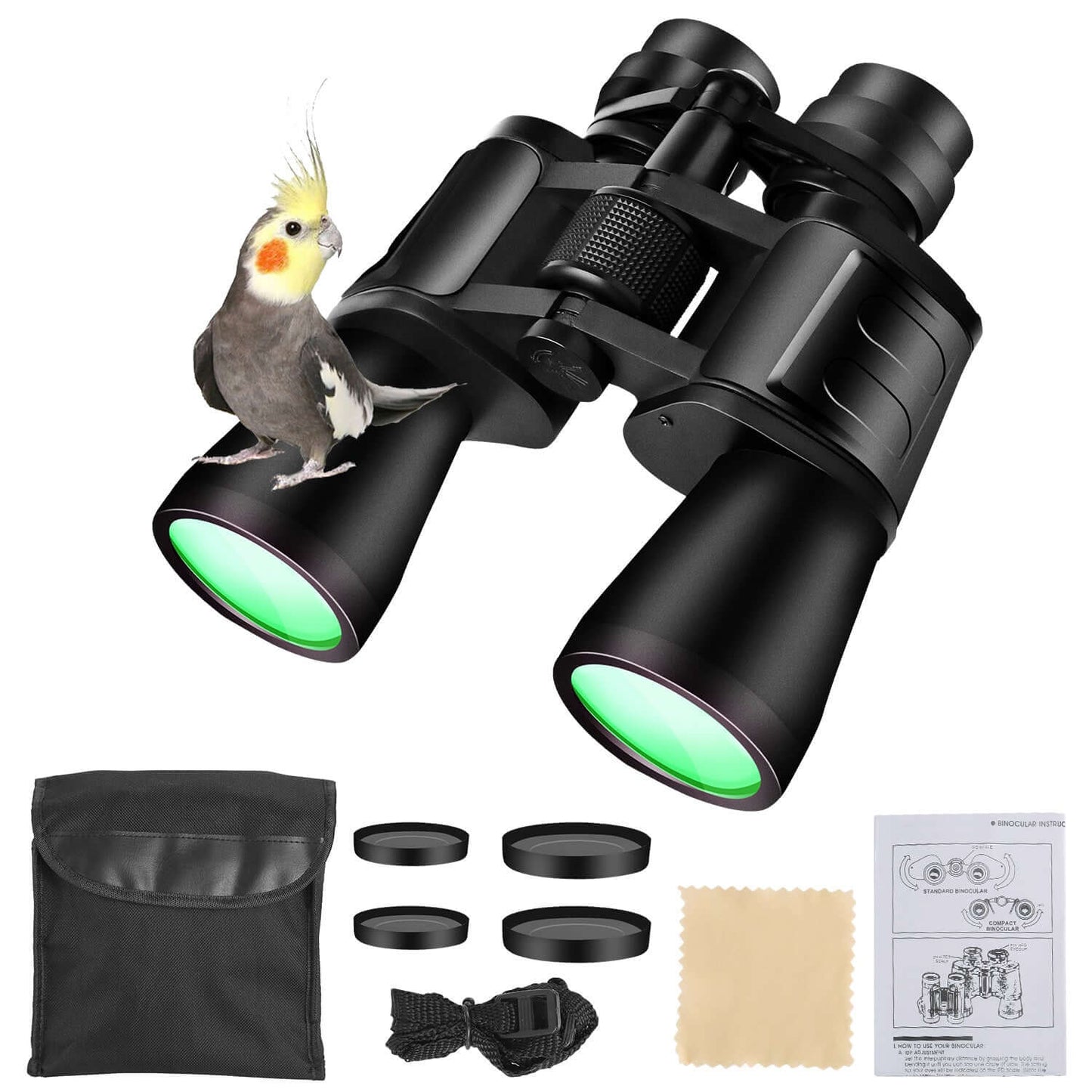 Portable Zoom Binoculars 1Pc Portable Zoom Binoculars With FMC Le | Ectron Online
