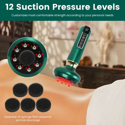 3-in-1 Anti-Cellulite Vacuum Massager Anti Cellulite Massager Handheld Vacuum | Ectron Online