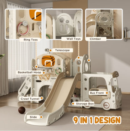 Kids Indoor & Outdoor Slide | Toddler Playground Play Set Slide For Kids | Ectron Online