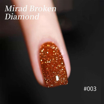 Flashy Reflective Nightclub-style Glitter Nail Gel