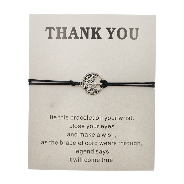 Bohemian Chic | Hand-Woven Red Rope Tree of Life Bracelet Bracelet | Ectron Online