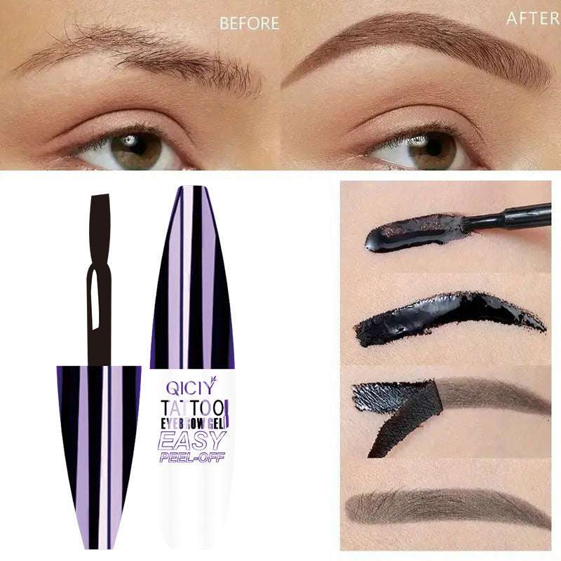 Easy Peel Off Tattoo Eyebrow Gel