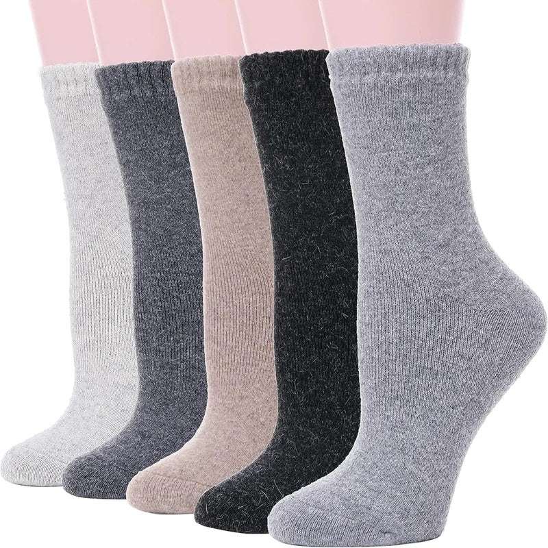 Unisex Thick Cashmere Blend Wool Tube Socks Cold-proof Warm Wool Unisex Thickened Ca | Ectron Online