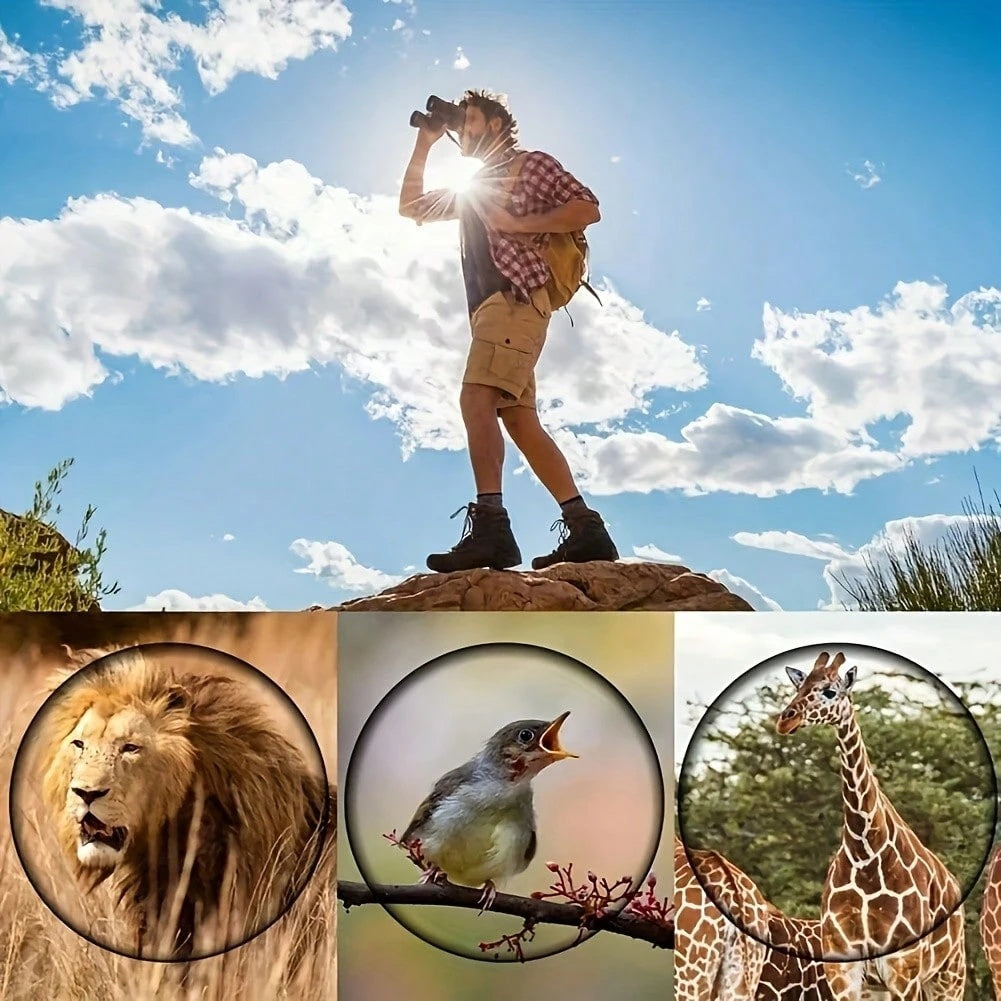 60x60 High-Powered Binoculars | Night Vision & Coordinate Compass