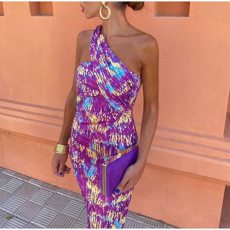 Women’s Sleeveless Backless Slim Fit Maxi Dress – Elegant Style Women's Sleeveless Backless Slim Fit Max | Ectron Online