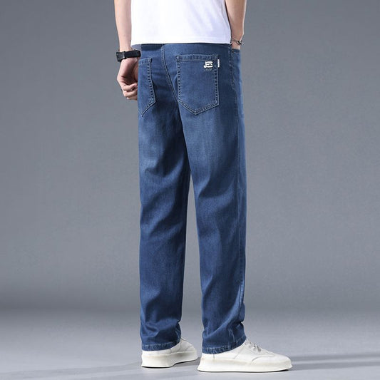 Men's High-End Straight Casual Pants Thin Straight Loose High-end Business Ca | Ectron Online