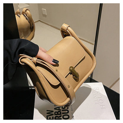 Women's Fashion Solid Color Crossbody Bag