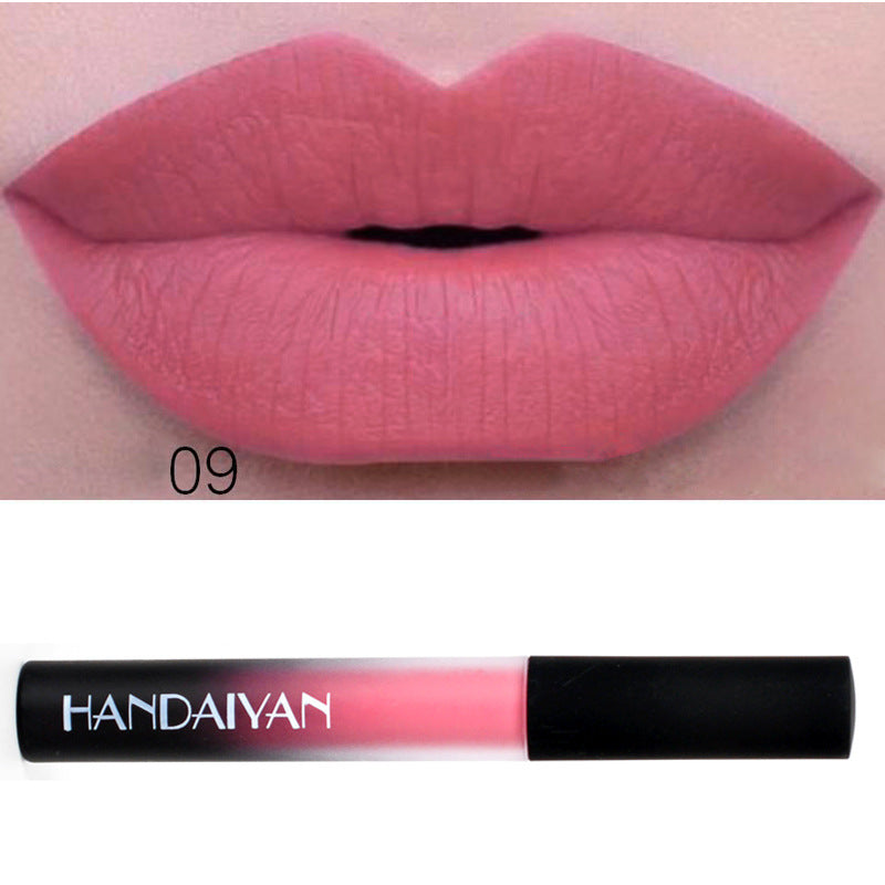 Charm color matte Velvet Matte Lip gloss lip matte glaze with matte lipstick liquid lasting authorization