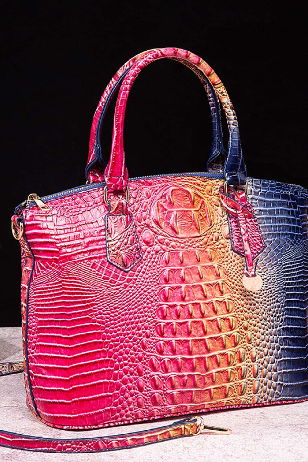 Gradient PU Leather Handbag Handbag | Ectron Online