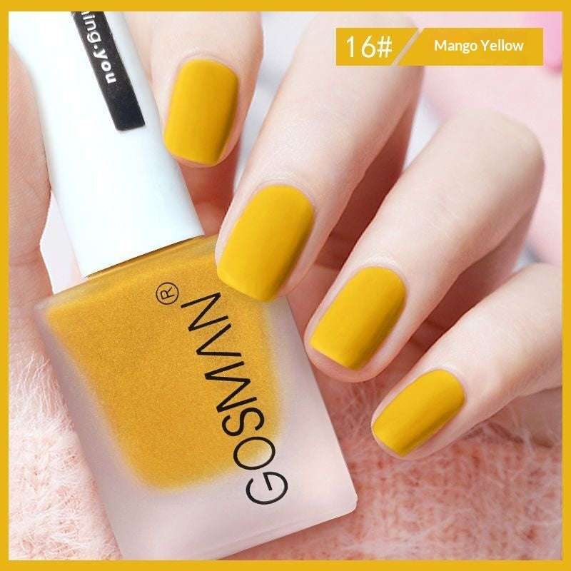 Quick-dry Matte Nail Polish, Non-peel