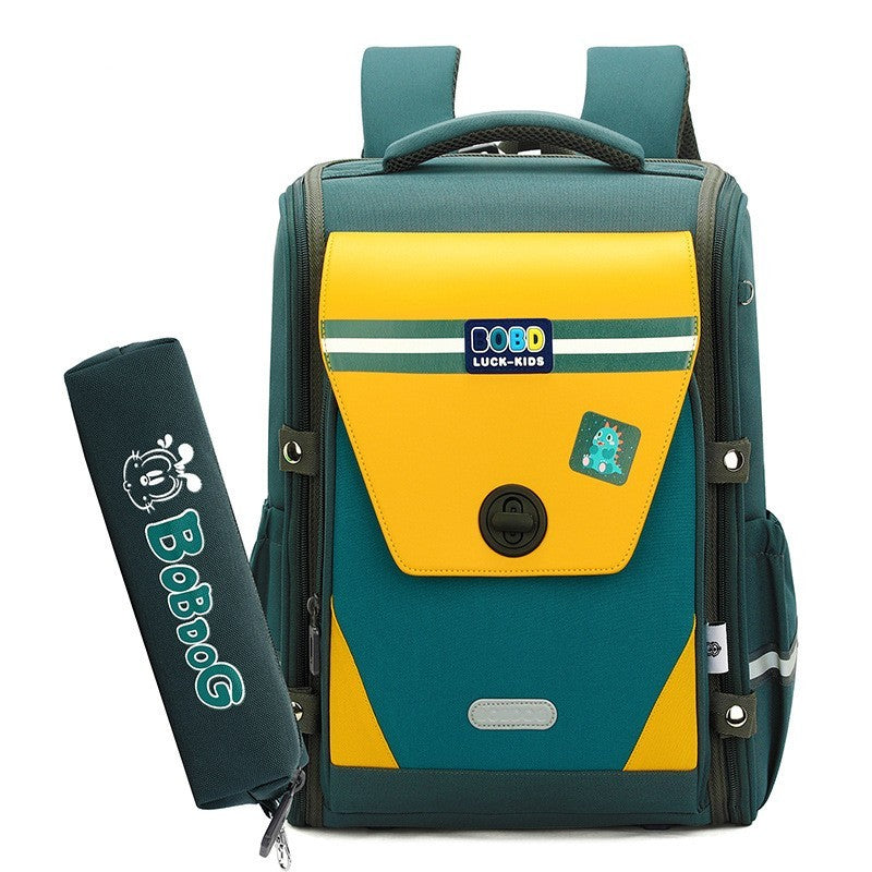 Ergonomic School Backpack for Kids – Spine Protection & Lightweight Children's Schoolbag Primary School Spin | Ectron Online