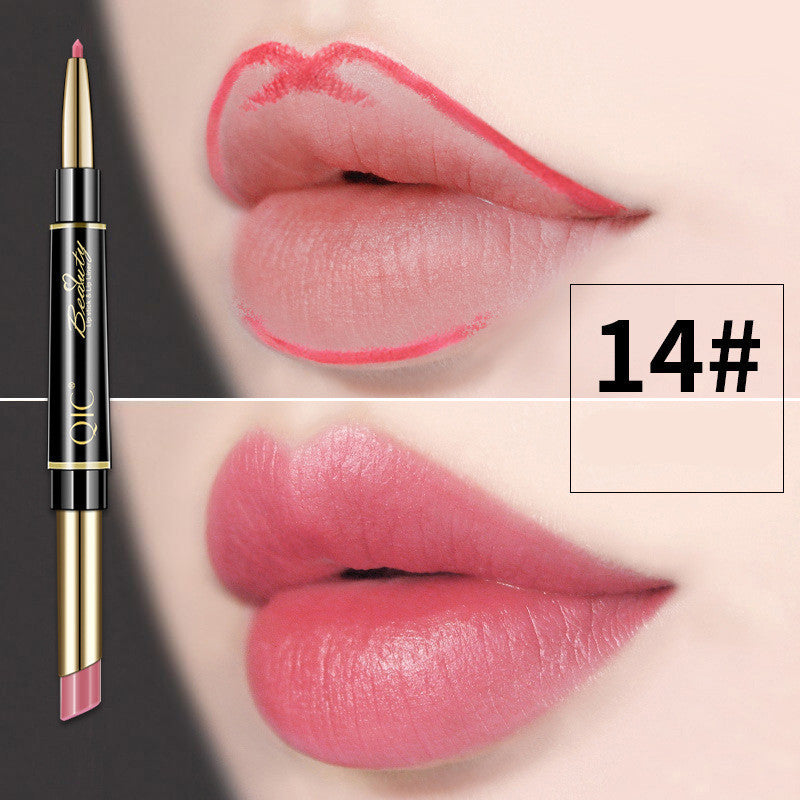 Double Head Lipstick Pen - Waterproof & Long-lasting Double Head Lipstick Pen Waterproof And | Ectron Online