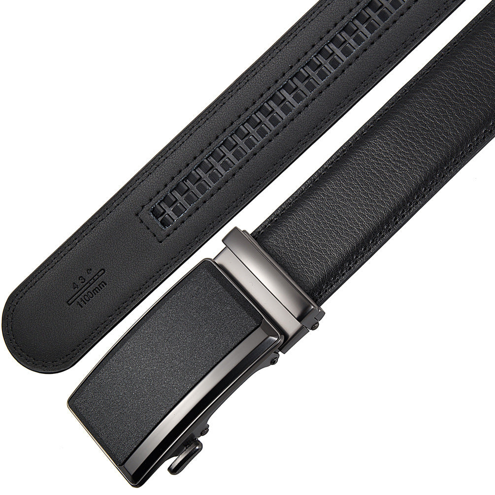 Men's Business Leather Split Leather Belt