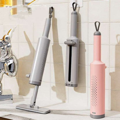 Rotatable Self-Squeeze Mop with Crevice Brush

