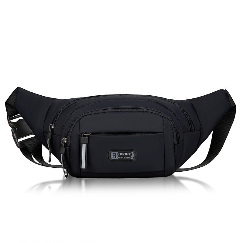 Men's Waterproof Waist Bag - Wear-Resistant Crossbody Pack Men's Multifunctional Waist Bag Wear-res | Ectron Online