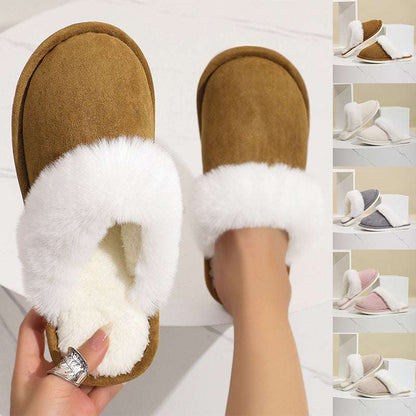 Winter Plush Slippers – Warm, Non-Slip & Soft for Couples Winter Warm Plush Slippers Home Indoor N | Ectron Online