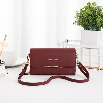 Women's One Shoulder Cross Body Medium Long Handbag