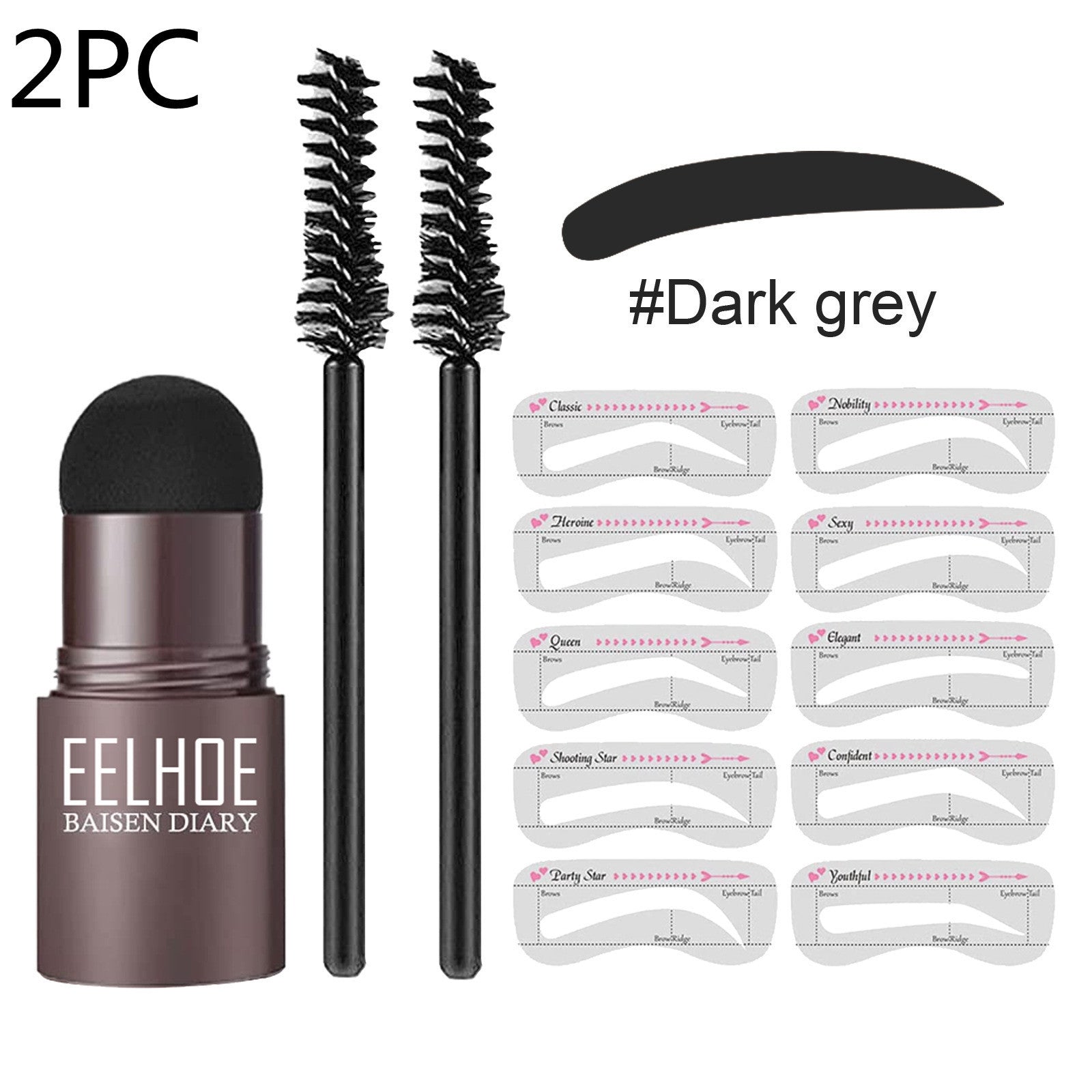 Eyebrow Mold Set Makeup Powder Eyebrow Mold Set Makeup Powder | Ectron Online