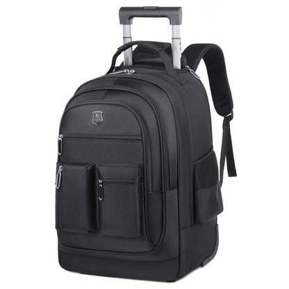 Trolley Backpack Ultra-light Trolley Bag Large Capacity Single-directional Wheel