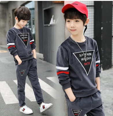 Boys' Gold Velvet Spring Suit Boys' Spring Gold Velvet Children's Suit | Ectron Online