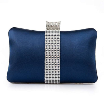 Rhinestone-studded Clutch Bag Banquet Fashion