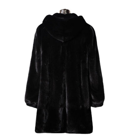 Women's Fur Hooded Casual Coat | Warm Autumn & Winter Jacket Autumn And Winter New Fur Hooded Casual | Ectron Online