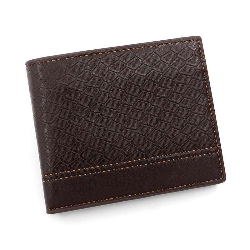 Fashionable Embossed Snake Pattern Wallet Men's Fashion Large Capacity Embossed Sn | Ectron Online