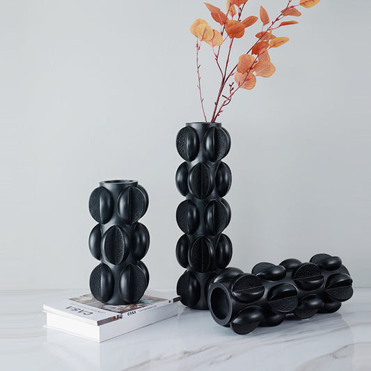 Vase Decoration Light Luxury Nordic Simple Modern Living Room Resin