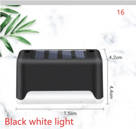 New Upgrade Waterproof LED Solar Fence Lamp Solar Deck Lights Solar Step Light Outdoor For Patio Stairs Garden Pathway Step Yard New Upgrade Waterproof LED Solar Fence L | Ectron Online