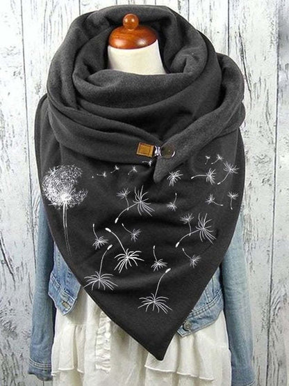 Warming Kerchief Scarf Thickening Minimalist Warm