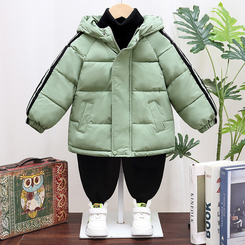 Children's Thickened Cotton Coat | Fall & Winter Children's Cotton Clothes Thickened Fall | Ectron Online