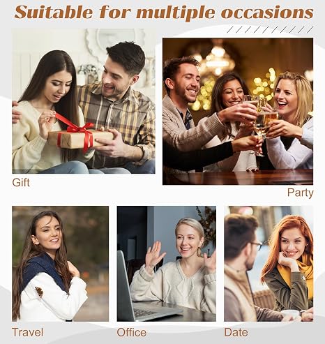 Plaid winter scarf worn by people across multiple occasions