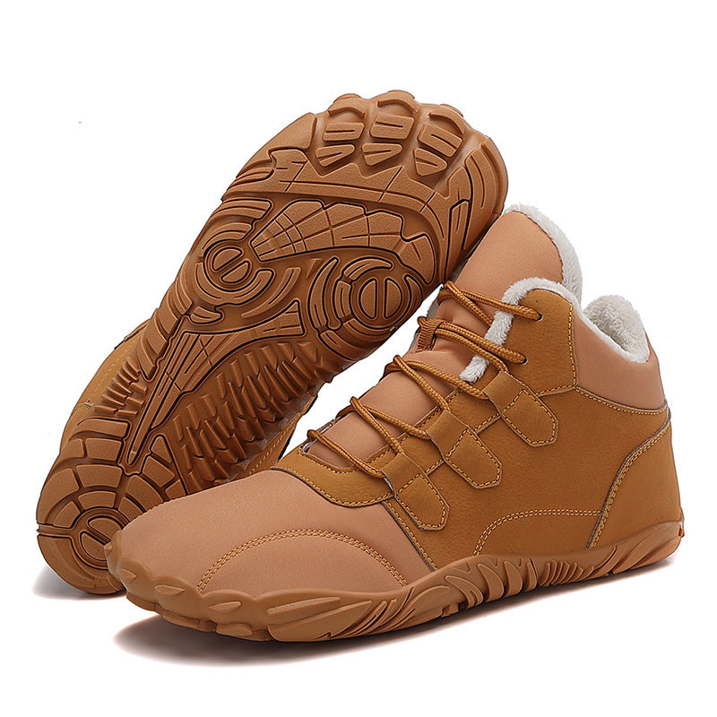 Men’s Waterproof Winter Snow Boots – Five-Finger, Fleece Lined Outdoor Winter Snow Boots Men's Waterpro | Ectron Online