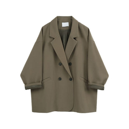 Women's Korean Style Vintage Blazer | Fashion Ins "Thin Looking" Coat Korean Style Thin Looking Fashion Ins Vi | Ectron Online